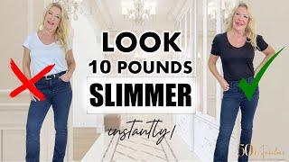 HOW TO INSTANTLY LOOK 10 POUNDS SLIMMER | DO'S AND DON'TS