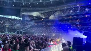 Moment Wizkid performed 'Last Last' by Burna Boy in his Tottenham Stadium Concept