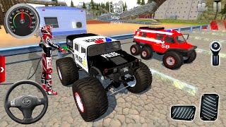 Extreme Off-Road Driving Police Hummer, Fire Truck Racing game #1 - Offroad Outlaws Android Gameplay