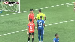 Hougang's Yokoyama calmly waits for red card to be rescinded vs Young Lions | SPL Moments 24/25