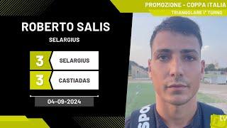 Roberto Salis difensore Selargius 04-09-2024 - Diario Sportivo