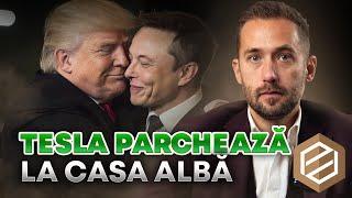 Tesla parchează la Casa Albă! Trump + Elon = ️