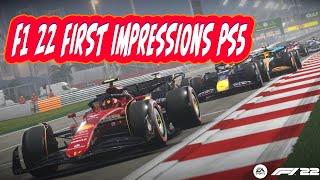 F1 22 First Impressions