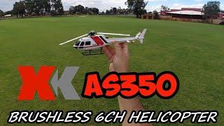 XK AS350 K123 Brushless Scaled Model Helicopter