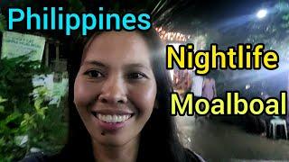 Island Girl  showing Nightlife in Moalboal Philippines