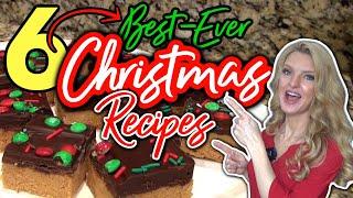 6 ⭐Best⭐ CHRISTMAS RECIPES you Don't Wanna Miss!  | Breakfast, Sides, Sweet Treats & Desserts!