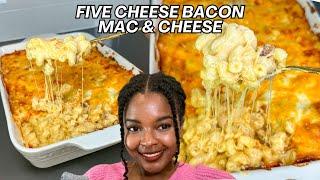 Five Cheese Bacon Macaroni & Cheese