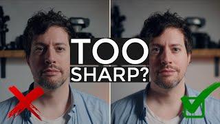 How to get rid of digital sharpness in your video | 5 Tips