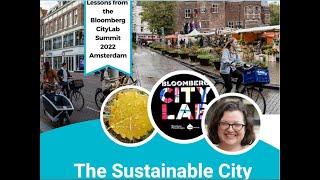 The Sustainable City: Lessons from Bloomberg Citylab 2022