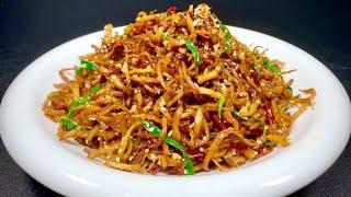 Spicy shredded chicken is more delicious than beef jerky. The more you chew, the more fragrant it is