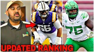 Ranking Top 5 2025 NFL Draft Offensive Tackles in College Football