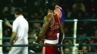 Teofilo Stevenson (Cuba) vs Biagi Canese (Italy). 2. Aiba Challenge Matches 1984