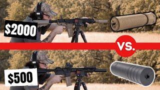 Cheap VS. Expensive 5.56 Suppressor