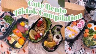 Cute Bento Tiktok Compilation  Cozy Bento Lunch Ideas