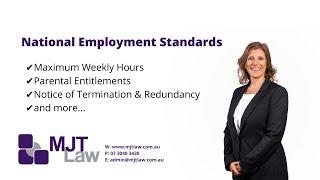 National Employment Standards (simplified) - things you SHOULD know