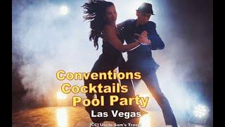 Conference in Vegas #Business Trip #Splash Bash Pool Party #Salsa moves Latino fest #Adults only