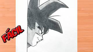 ️ How to DRAW GOKU Step by Step in Pencil | EASY Drawing 