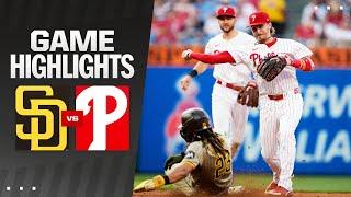 Padres vs. Phillies Game Highlights (6/17/24) | MLB Highlights