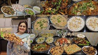 Grand Dawat || piare logon ki piari si dawat || 11 dishes balochi tika | kabab karahi | lasagne