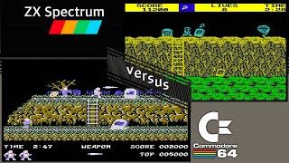 C64 vs. ZX Spectrum - 8 games from 1986