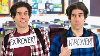 Introvert Student vs Extrovert Student