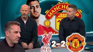 Man United vs Liverpool 2-2 | Alan Shearer & Gary Neville MOTD Analysis!