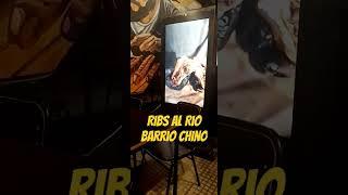 Ribs al rio-barrio chino-asi es tal cual te lo sirven-top 10 best food #food