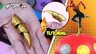 DIY The new Miraculous Ladybug How to make Rooster Bold thumb ring of Penalteam - Orikko Miraculous