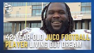 42-year-old JUCO football player living his dream