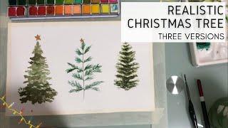 How To Paint Watercolour Pine Trees | ZenART Supplies