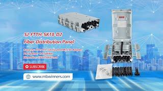 SJ-FTTH-SK18-D2 Fiber Distribution Panel | Plastic Fiber Distribution Box | Bwinners