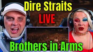 Reaction To Dire Straits - Brothers in Arms - LIVE Wembley 1988 | THE WOLF HUNTERZ REACTIONS