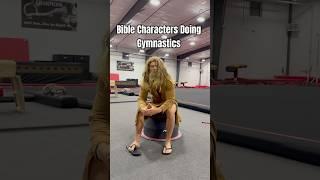 Bible Characters Doing Gymnastics #victory #sports #shorts #youtubeshorts #funny #gym #bible #fit