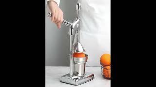 Stainless Steel Manual Hand Press Juicer Squeezer Citrus Lemon Fruit Juice Extractor AS1230