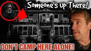 MY TERRIFYING EXPERIENCE SOLO CAMPING IN THE MOUNTAINS // Next to an ABANDONED High School