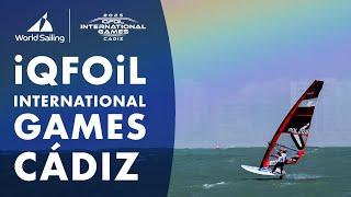 "TODAY IS GOING TO BE AWESOME, STRONG & CRAZY" | iQFOiL International Games | Day 1 Highlights