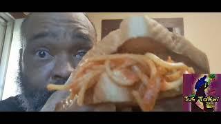 Rudyard's British Pub: Spaghetti Sandwich