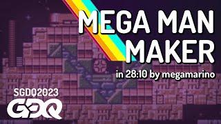 Mega Man Maker by megamarino in 28:10 - Summer Games Done Quick 2023