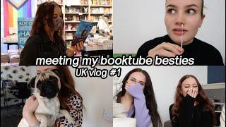 I went to England and met my booktube friends | UK Vlog #1 