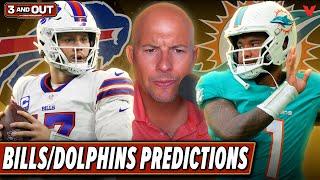 Bills-Dolphins Predictions: Will Tua Tagovailoa & Tyreek Hill finally beat Josh Allen? | 3 & Out