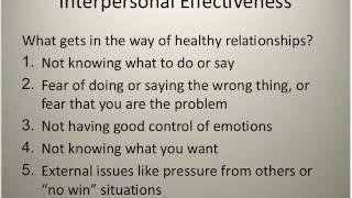 Interpersonal Effectiveness and Walking the Middle Path