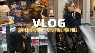 NYC vlog  fall Sunday getting coffee and brunch in SoHo + walking around exploring!