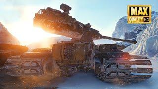 M-V-Y: Excellent battle on Glacier - World of Tanks