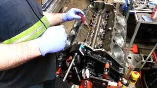 How to check roller camshaft button endplay