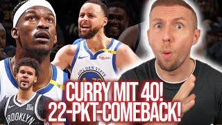 Curry & Warriors mit 22-PUNKTE-COMEBACK! | NBA Reaction