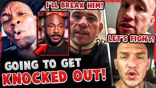 Israel Adesanya says Alex Pereira will FINISH Khalil + Alex says he'll BREAK HIM! Renato vs Gaethje?