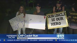 CHP Cadets Run From The Academy To Capitol In Graduation Tradition