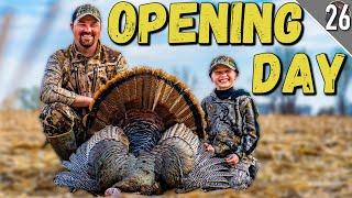 CRAZY Double GOBBLING Longbeard - WISCONSIN Turkey Hunting 2023