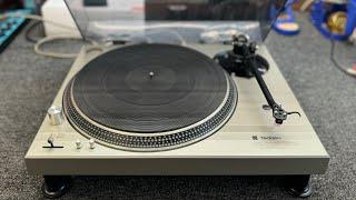 Technics SL-120 Turntable Recommissioning With Rega RB-303 Tonearm + Workshop Sneak Peak!