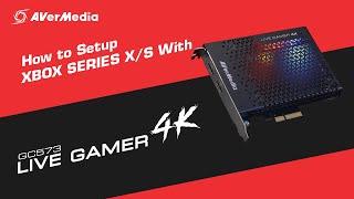 How to setup Xbox Series X/S with Live Gamer 4K - Tutorial